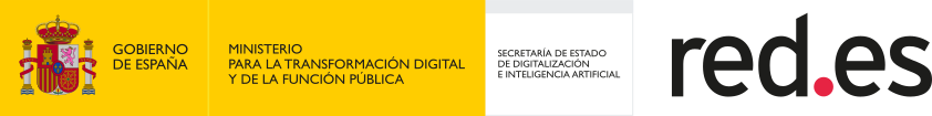 logo gobierno de espanya y red.es